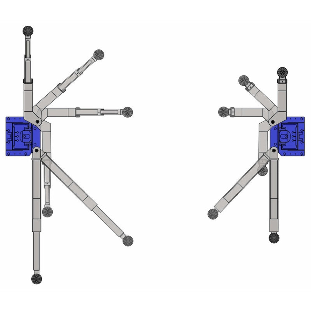 Tuxedo TP11KC-DX 11,000 lb Two Post Clear Floor --Direct Drive -...