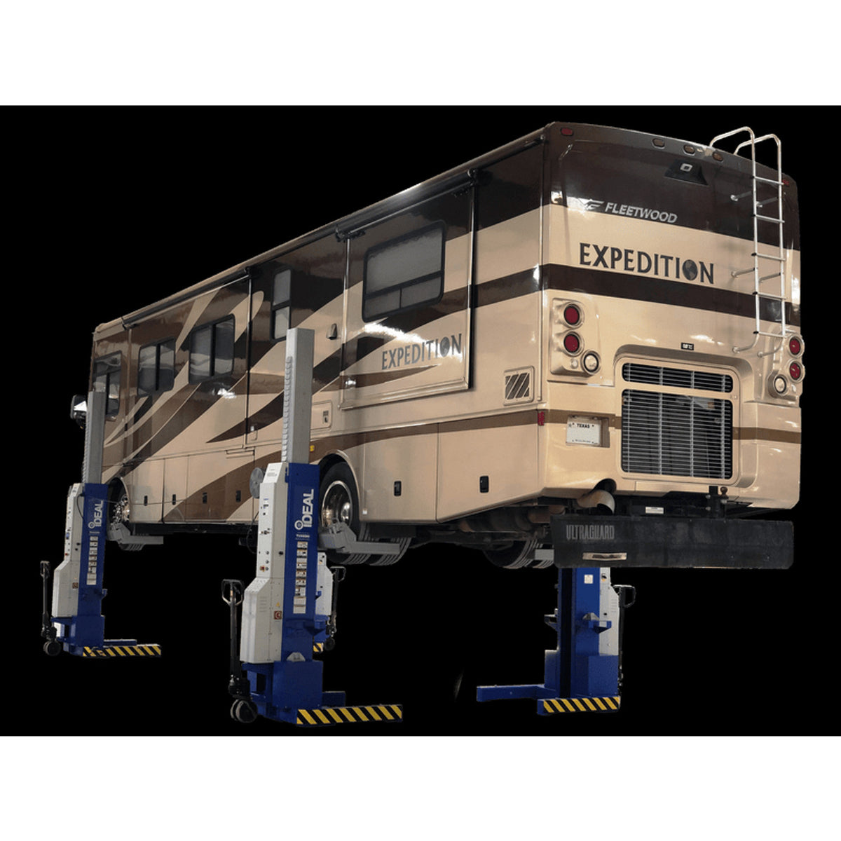 iDEAL MSC-18K-X-472 Mobile Column Lift, Four Column Set, 72,000 lbs. ALI...