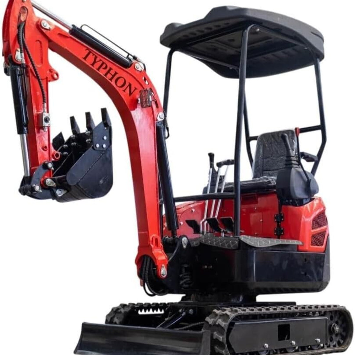 2025 Typhon Terror XVIII Rugged Mini Excavator 4000 lb Kubota D902
