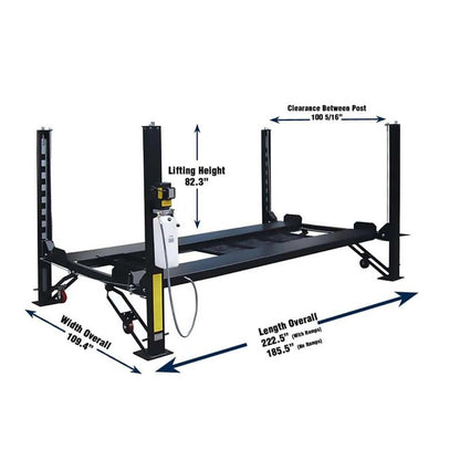Tuxedo FP8K-DX-XLT 8,000 lb Deluxe Storage Lift Extended Length / Height -...