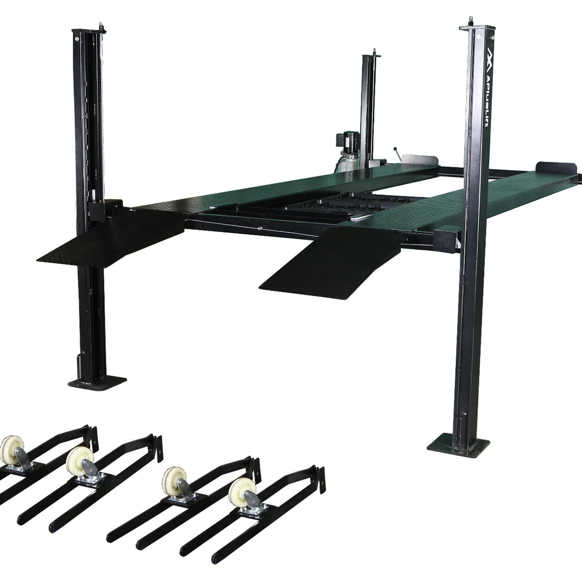 APlusLift 8000LB 4-Post Portable Storage Service Car Lift Auto Hoist (HW-8S)