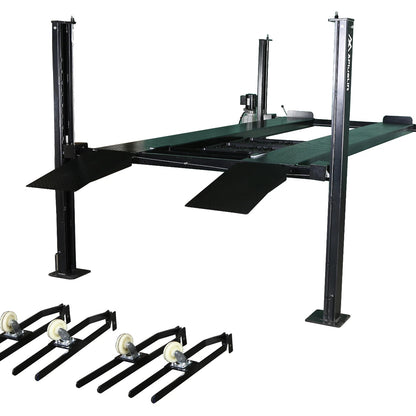 APlusLift 8000LB 4-Post Portable Storage Service Car Lift Auto Hoist (HW-8S)