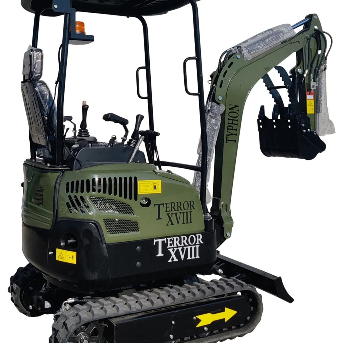KUBOTA D902 Diesel 4,000 lbs TERROR XVIII Mini Hydraulic Excavator USA STOCK