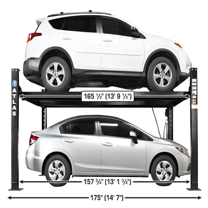 Atlas Apex 8, 8,000 lb 4 Post Vehicle Storage Lift - ALI Certified
