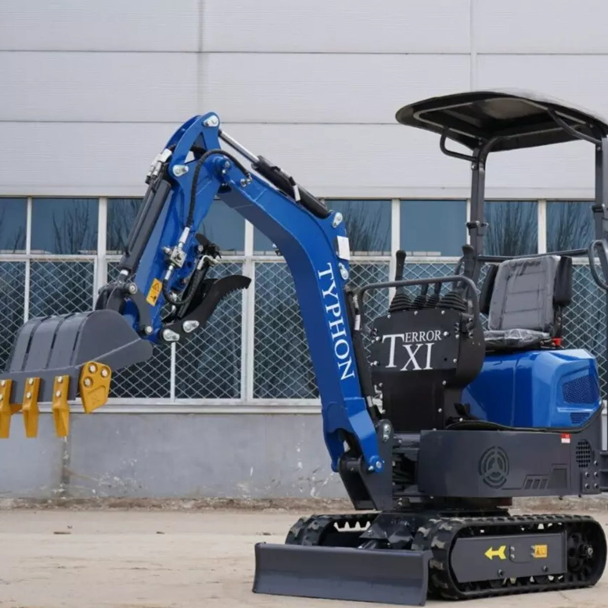 13 Attachments Bundle TERROR XI Mini Excavator Digger 13.5hp Gas B&S EPA Engine