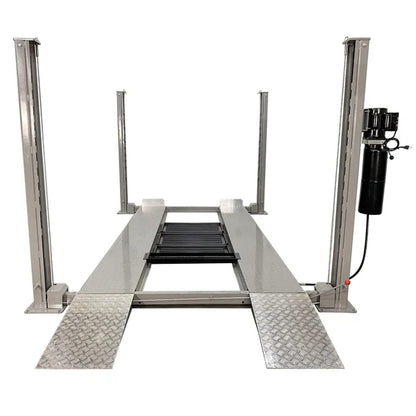 TRIUMPH NSS-8 8,000 lb 4-Post Lift + RJ-5000 Rolling Jack