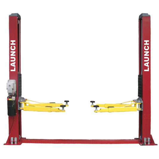 Launch Tech USA TLT240SB 9,000 lb Two Post Floor Plate - Symmetric - RED