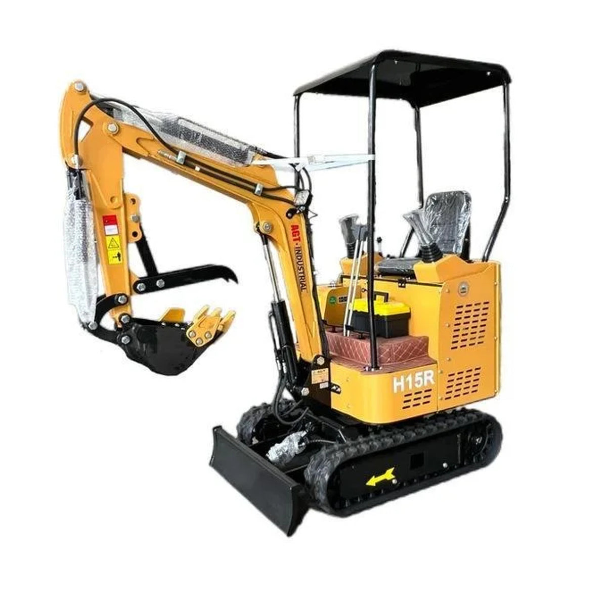 AGT 2025 Latest model H15R 1.5 Ton 13.5HP Mini & Small Excavator, With Pilot Sys
