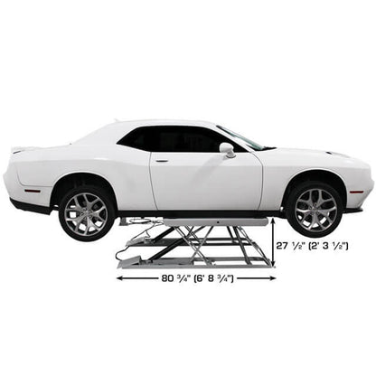 Atlas 6PL 6,000 lb Open Center Low Rise Lift