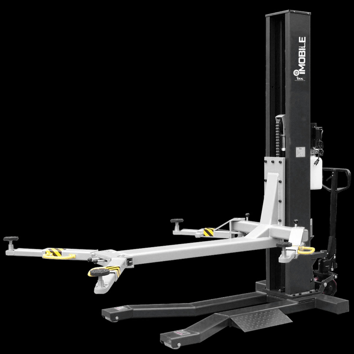 iDEAL MSC-6KLP 6,000 lb Mobile Single Column Lift - Low Profile