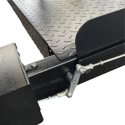 APlusLift 8000LB 4-Post Portable Storage Service Car Lift Auto Hoist (HW-8S)