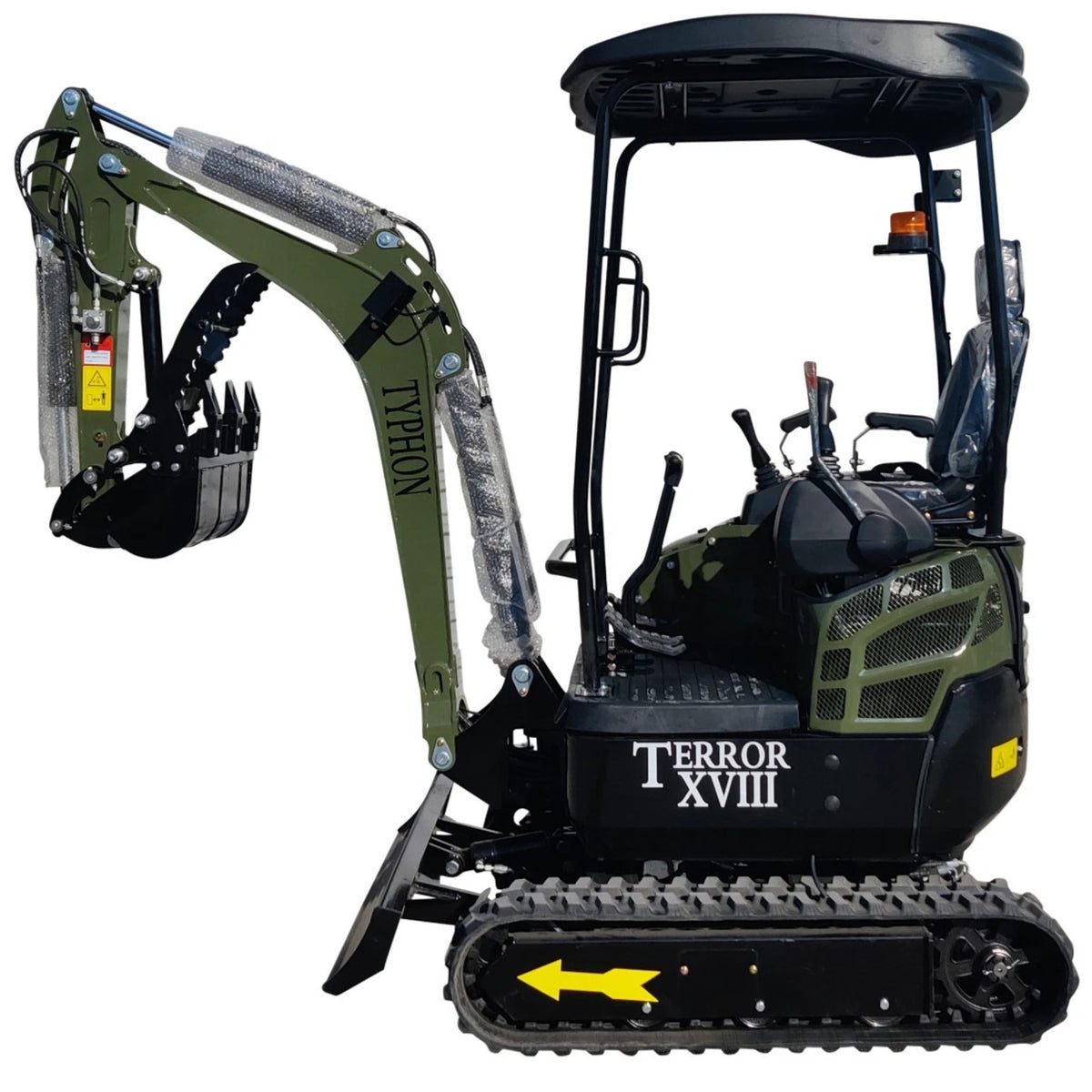 KUBOTA D902 Diesel 4,000 lbs TERROR XVIII Mini Hydraulic Excavator USA STOCK