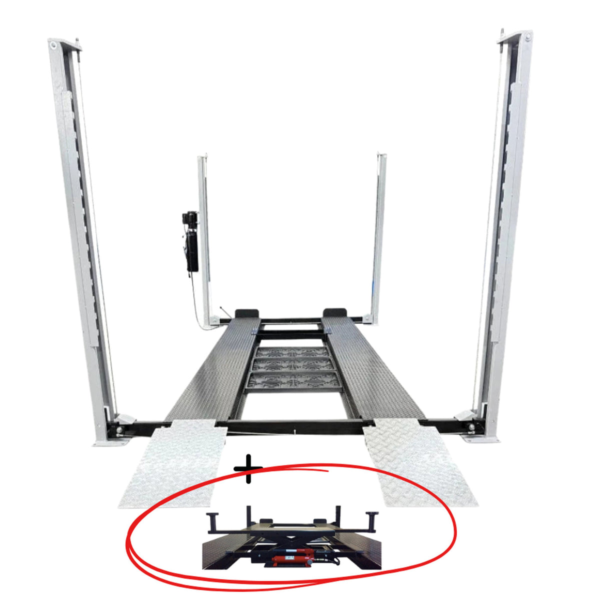 Atlas 12AWFSL 12,000 lb Alignment Lift w/ Wheels Free Lifts