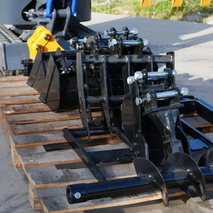 13 Attachments Bundle TERROR XI Mini Excavator Digger 13.5hp Gas B&S EPA Engine