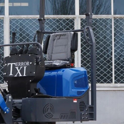 TERROR XI Mini Excavator Digger 13.5hp Gas B&S EPA Engine with 14 Attachments