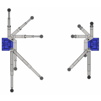 Tuxedo TP11KC-DX 11,000 lb Two Post Clear Floor --Direct Drive -...