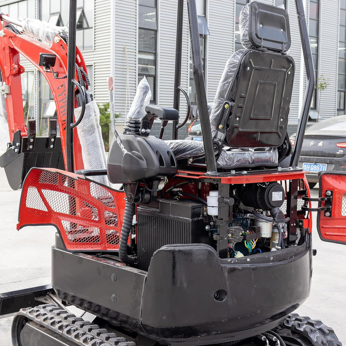 2025 Typhon Terror XVIII Rugged Mini Excavator 4000 lb Kubota D902
