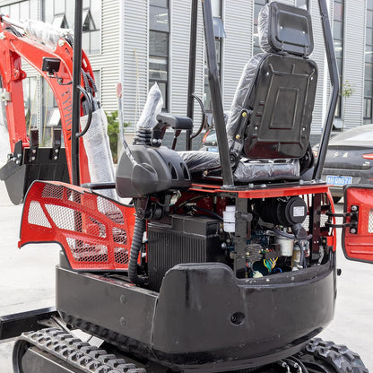 2025 Typhon Terror XVIII Rugged Mini Excavator 4000 lb Kubota D902