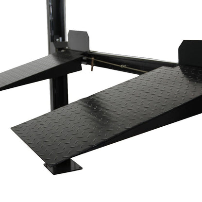 APlusLift 8000LB 4-Post Portable Storage Service Car Lift Auto Hoist (HW-8S)