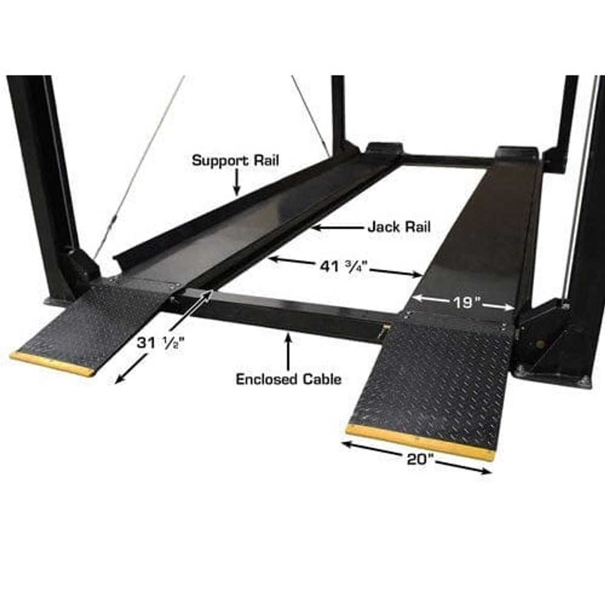 Atlas Garage PRO7000ST 7,000 lb Super Tall 4-Post Lift