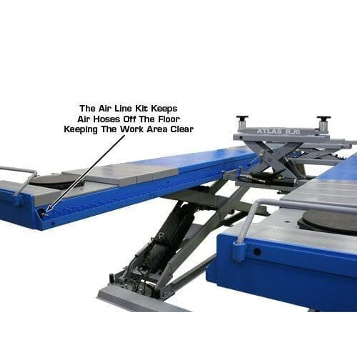 Atlas 12ASL Alignment Scissor Lift and RJ-6 Rolling Jack Combo