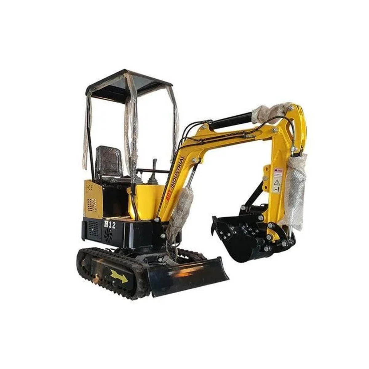 AGT-H12 Mini Excavator 1 Ton , 13.5HP B&S Engine, Compact Micro Crawler Digger