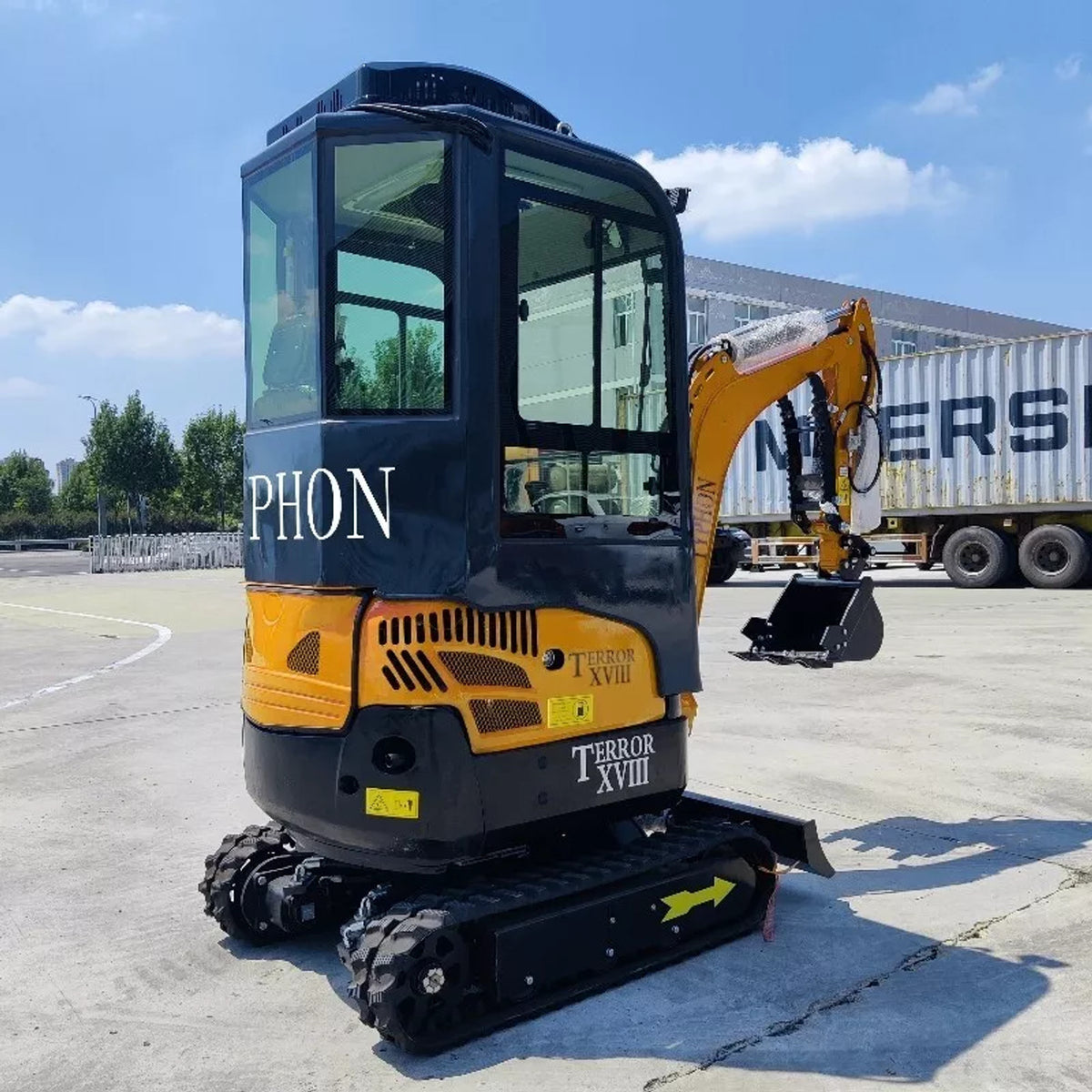 2 Ton New TERROR XVIII Mini Excavator, Kubota D902 Diesel Engine, FREE SHIPPING