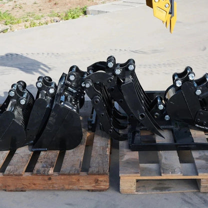 13 Attachments Bundle TERROR XI Mini Excavator Digger 13.5hp Gas B&S EPA Engine