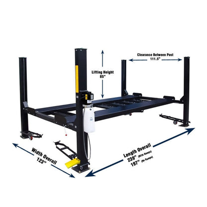 Tuxedo FP9K-DX-XLT 9,000 lb Deluxe Storage Lift Extended Length / Height -...