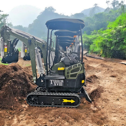 KUBOTA D902 Diesel 4,000 lbs TERROR XVIII Mini Hydraulic Excavator USA STOCK