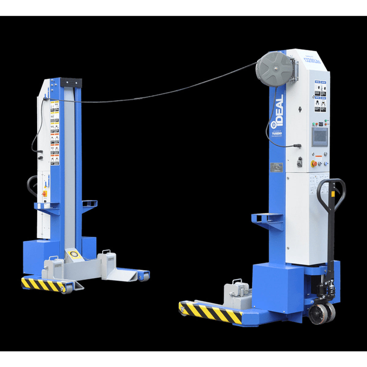 iDEAL MSC-13K-B-226 Mobile Column Lift, Two Column Set, 26,000 lbs.