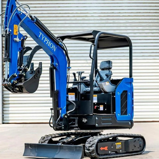 TYPHON TERROR X2 STORM Mini Excavator 2.5 Ton Diesel Kubota V1505 25HP