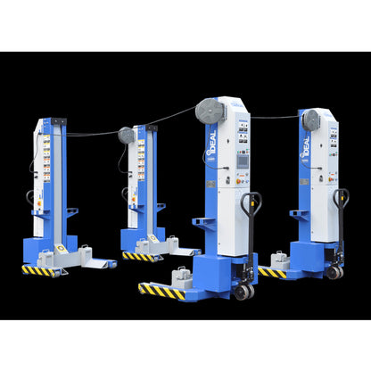 iDEAL MSC-13K-B-452 Mobile Column Lift, Four Column Set, 52,000 lbs.