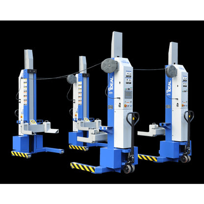 iDEAL MSC-13K-B-452 Mobile Column Lift, Four Column Set, 52,000 lbs.